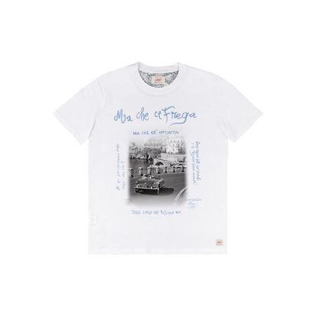 Bob T-shirt uomo in cotone stampata