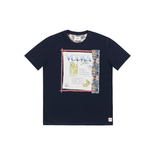 Bob T-shirt uomo in cotone lavorata