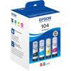 Multipack 4 colori EcoTank 104
