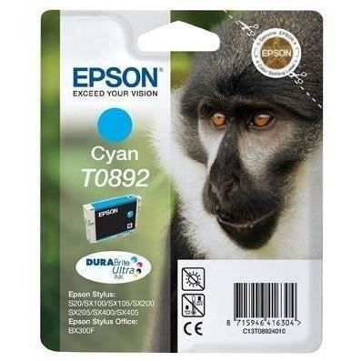 Cartuccia d'inchiostro ciano Monkey E08 T0892