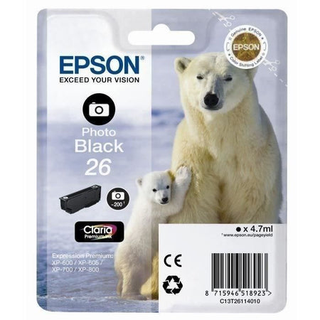 Epson T2611 Nero Foto