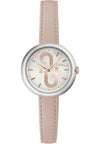 FURLA OROLOGIO COSY 3H 32MM SILVER CINTURINO PELLE ROSA da donna