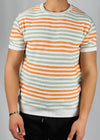 Maglia girocollo rigata
