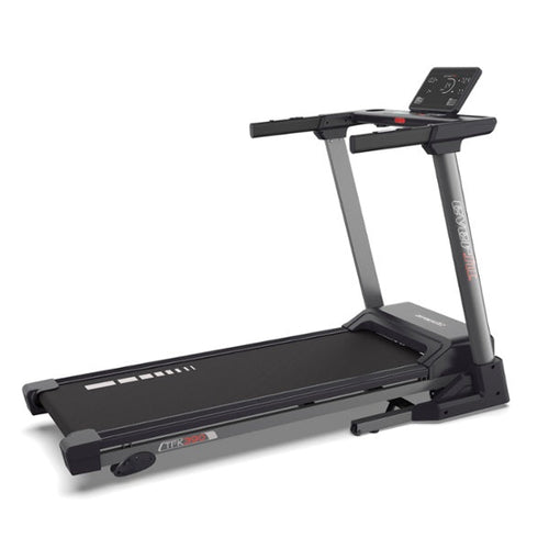 Tapis Roulant TFK 390 con HRC, Compatibile con Zwift e Kinomap, Sistema di Ammortizzazione Soft Tech Cushions