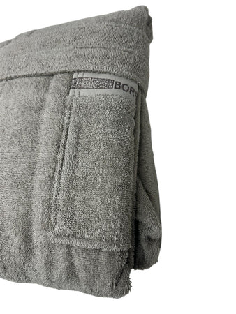 Accappatoio Lounge OP Borbonese con Cappuccio – 100% Spugna di Cotone Made in Italy