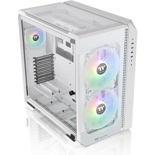 Case PC - THERMALTAKE - View 51 TG ARGB - Case senza alimentatore - Large tower - Formato E-ATX - Bianco (CA-1Q6-00M6WN-00)