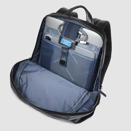 PIQUADRO zaino porta pc blu