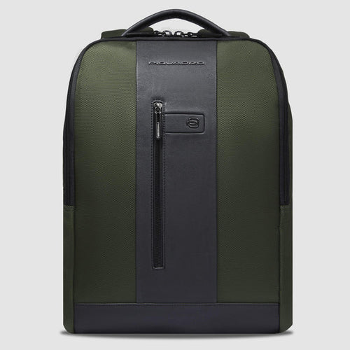 PIQUADRO Zaino Uomo porta pc 15.6 in tessuto riciclato art. CA4818BR2