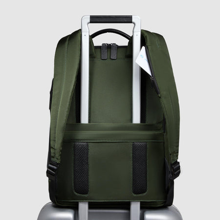 PIQUADRO Zaino Uomo porta pc 15.6" in tessuto riciclato art. CA4818BR2