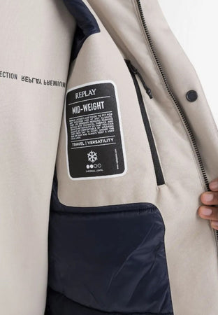 REPLAY GIUBOTTO LOGATO da uomo