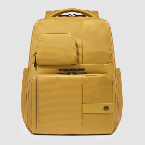 PIQUADRO zaino porta pc 14 giallo