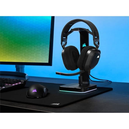 Casco wireless Corsair HS80 RGB-Carbon (CA-9011235-EU)