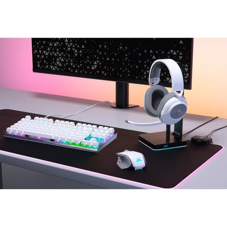 Casco da gioco - Corsair - HS55 Wireless - Surround Dolby Audio 7.1 - Wireless - White - (CA -9011281 -EU)