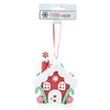 Pendente natalizio in argilla per Albero di Natale per decorazioni natalizie