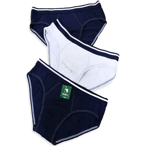 Cagi Confezione 3 Slip Uomo Midi Sporty Collection 4167 S90 - Passarelli Biancheria