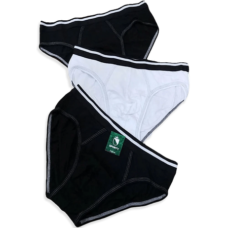 Cagi Confezione 3 Slip Uomo Midi Sporty Collection 4167 S90 - Passarelli Biancheria