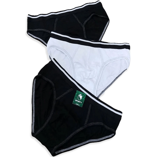 Cagi Confezione 3 Slip Uomo Midi Sporty Collection 4167 S90 - Passarelli Biancheria