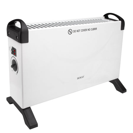 SOGO Riscaldatore a convezione portatile con 3 livelli di riscaldamento - 2000w