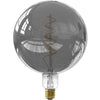 Lampadina LED E27 - CALEX - G200 SMART LED - 5 W - 130 lm - 2100 K - Dimmerabile - Titanio