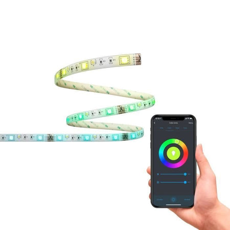 Nastro LED 2M 6,8W RGBCCT+Telec