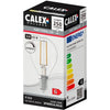 Lampadina LED E14 - CALEX - BALL P45 - Filamento dritto - 3,5 W - 250 lm - 2700 K - Dimmerabile - Trasparente
