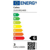Lampadina LED E27 - CALEX - DECO XXL SUNDSVALL - Filamento a spirale singola - 3W - 240 lm - 2200 K - Trasparente / Oro bianco caldo