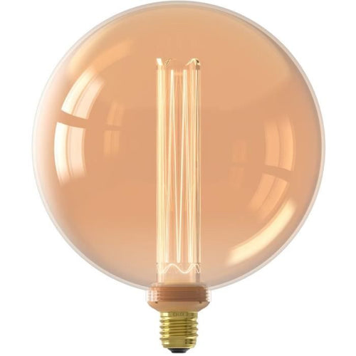 Lampadina LED E27 - CALEX - Royal Kalmar - Filamento - 3,5 W - 150 lm - 1800 K - Dimmerabile - Bianco caldo oro