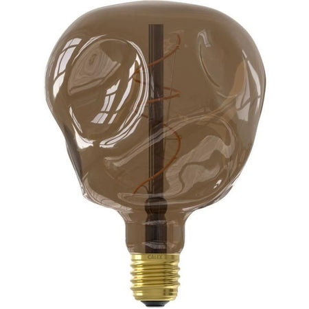 Lampadina LED E27 - CALEX - G125 NEO ORGANIC - Filamento flessibile - 4 W - 120 lm - 1800 K - Dimmerabile - Naturale