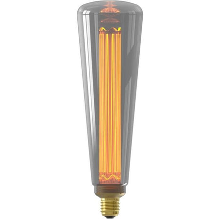 Lampadina LED E27 - CALEX - ROYAL KINNA - 3,5 W - 60 lm - 2000 K - Intensità variabile - Titanio
