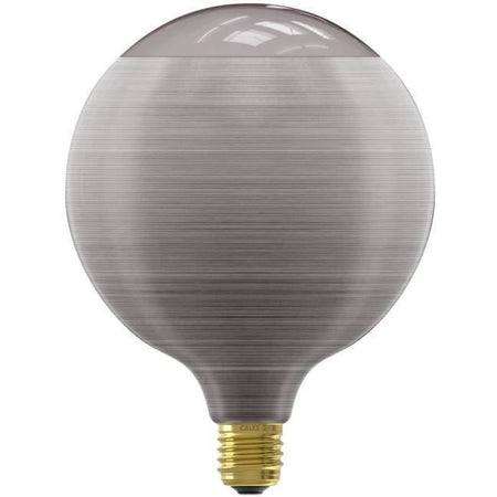 Lampadina LED E27 - CALEX - G125 - Filamento a spirale - 4W - 80 lm - 1800 K - Grigio