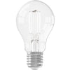 Lampadina LED E27 - CALEX - STANDARD A60 - Filamento dritto - 7 W - 806 lm - 2700 K - Dimmerabile - Trasparente