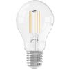 Lampadina LED E27 - CALEX - STANDARD A60 - Filamento dritto - 7 W - 806 lm - 2700 K - Dimmerabile - Trasparente