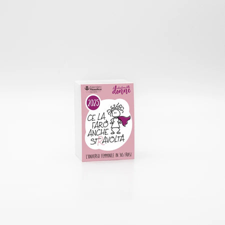 Calendario Filosofico Mignon A8 "Donne" 5.2x7.2cm Senza Supporto