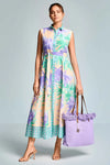 Borsa mare con bordo sfrangiato | ICONIQUE