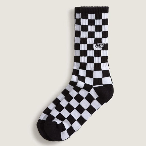 CALZINI VANS CHECKBOARD CREW BLK WHT VA3H3OUHU