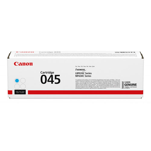 Toner Canon Crg 045 C Ciano Per Lbp613Cdw, Lbp611Cn Mf635Cx, Mf633Cdw, Mf631Cn