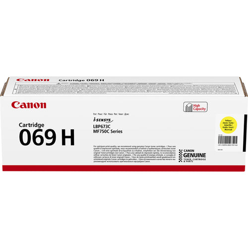 Canon Toner Giallo 069Y-5.500 Pag