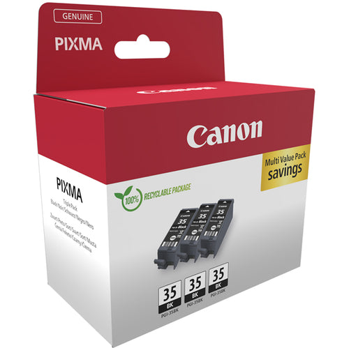 Canon Cartuccia Ink Pgi-35 Nero (3 Cartucce