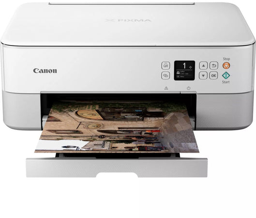 Stampante multifunzione - CANON PIXMA TS5351i - Inkjet per ufficio e foto - A colori - WIFI - Bianco