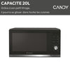 CMGA20TNDB Grill per microonde CANDY Moderna - 20 L - MO 700 W - Grill 1000 W - Interfaccia utente digitale