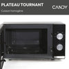 CMG20TNMB Microonde CANDY Moderna Grill 20L 700W - Grill 900W - Meccanico UI 6 livelli di potenza - Funzione scongelamento a peso