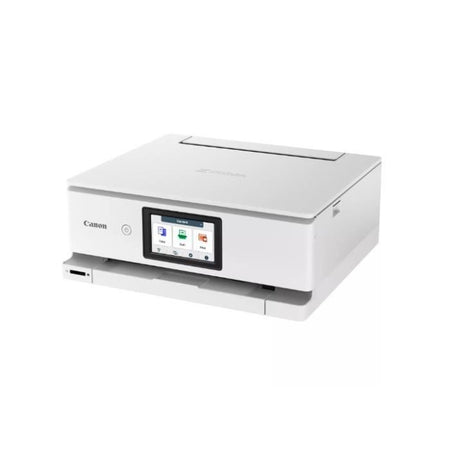 Stampante multifunzione - CANON - PIXMA TS8751 - Capacità 200 fogli - 6 serbatoi inchiostro separati - A colori - WIFI - Bianco