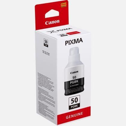 Bottiglia di inchiostro - Canon - GI -50pgbk - Black - Pixma Megatatank Compatibility - (3386C001)
