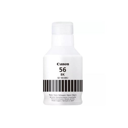 Bottiglia di inchiostro - Canon - GI -56bk - Black - Maxify GX Compatibility - (4412C001)