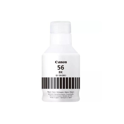 Bottiglia di inchiostro - Canon - GI -56bk - Black - Maxify GX Compatibility - (4412C001)