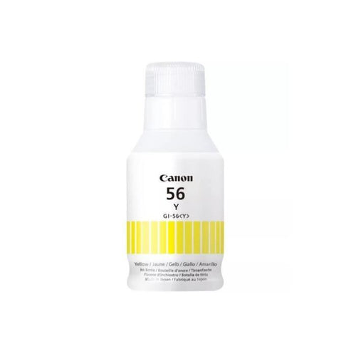 Bottiglia di inchiostro - Canon - GI -56bk - giallo - compatibilità maxify gx - (4432c001)