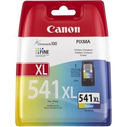 Cartuccia d'inchiostro a colori ad alta capacità Canon CL-541 XL, confezione in scatola (CL541XL)