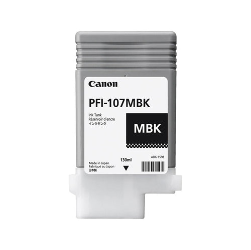 Ink Cartridge Pfi-107Mbk Nero Matte 130Ml