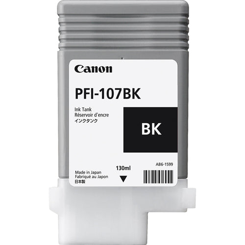 Ink Cartridge Pfi-107Bk Nero 130Ml