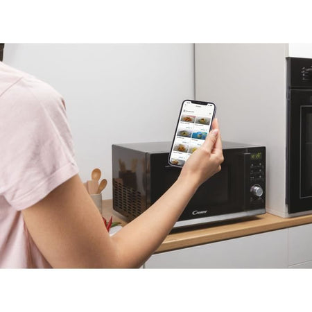 CMGA23TNDB Microonde CANDY Moderna Grill - 20 L - MO: 700 W - Grill: 1000 W - Funzione scongelamento peso UI digitale - Nero
